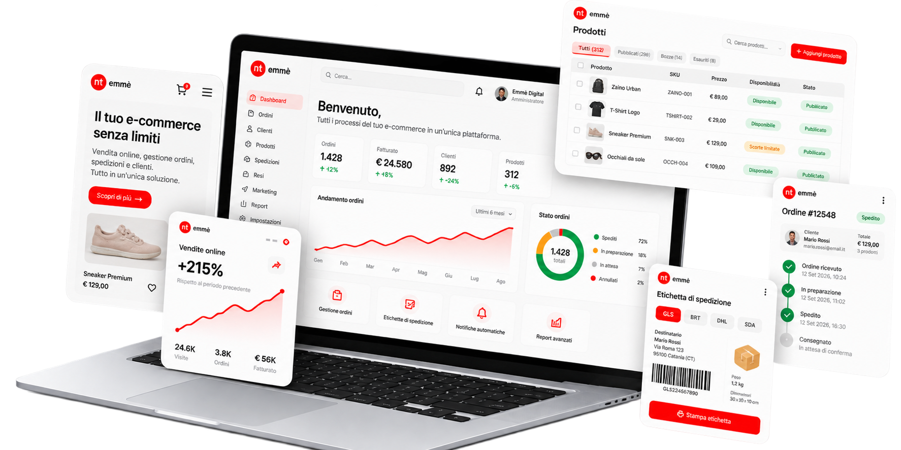 realizzazione siti ecommerce