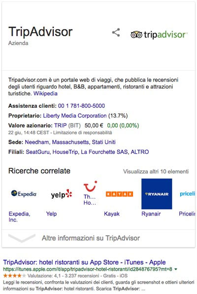 Tripadvisor screen
